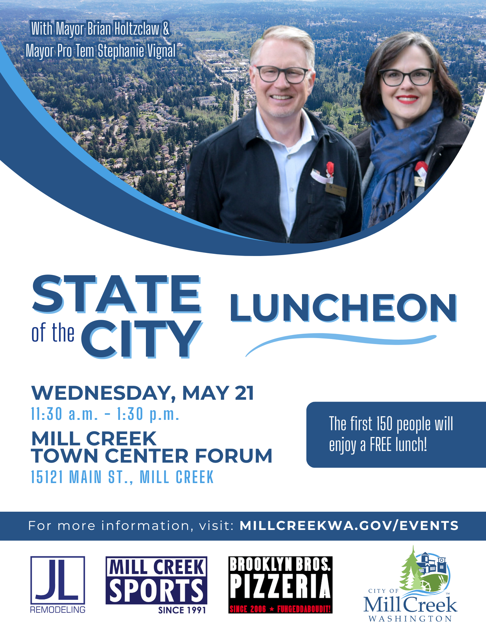 State of the City Luncheon Flyer