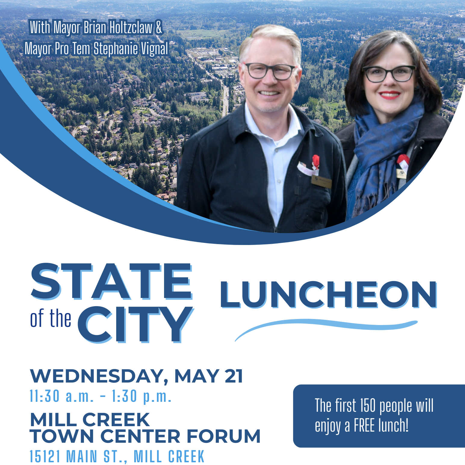 State of the City Luncheon Flyer Thumbnail