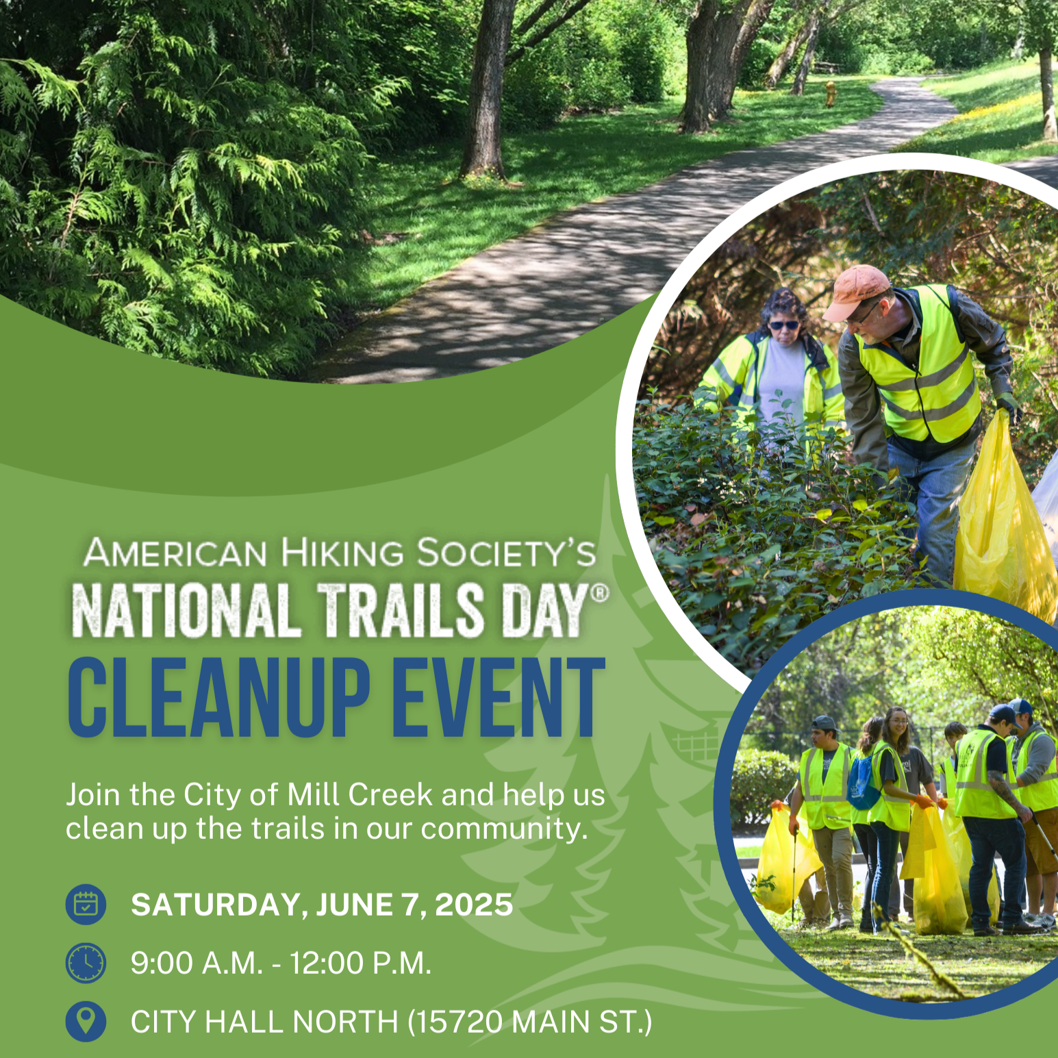 National Trails Day Cleanup Event 2025
