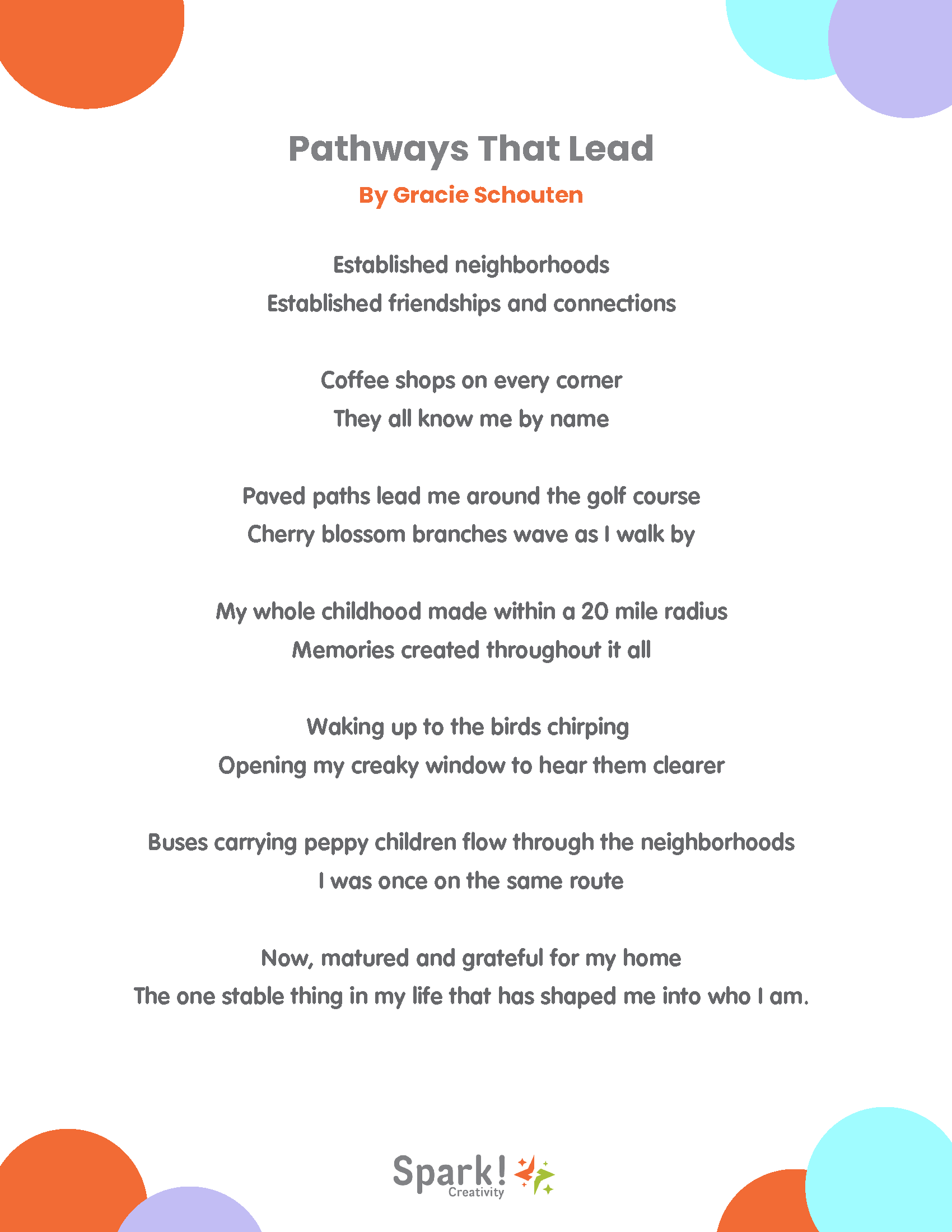 Pathways That Lead by Gracie Schouten