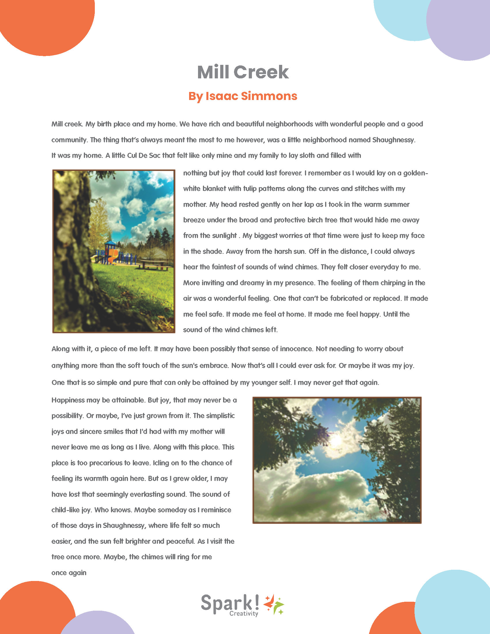 Mill Creek by Isaac Simmons