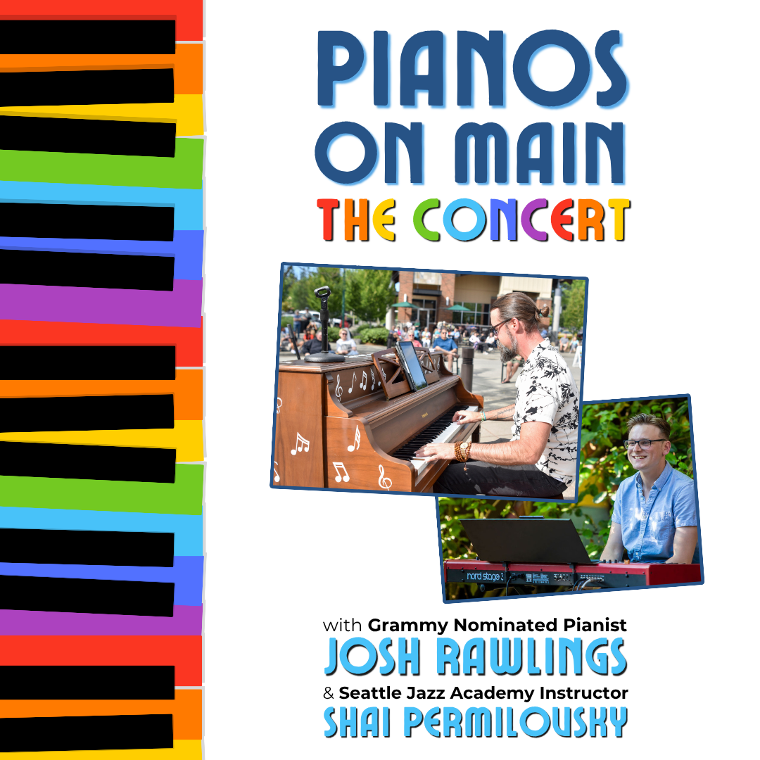 Pianos on Main: The Concert with Josh Rawlings and Shai Permilovsky.