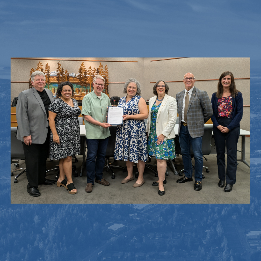 City Council Recap for July 1, 2025: Park and Recreation Board Chair Golebiewski accepts the Parks Month Proclamation.