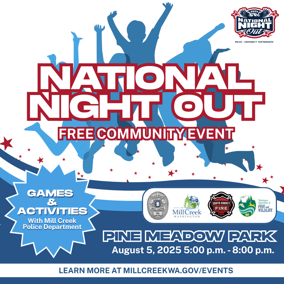 National Night Out Flyer - August 5th, 2025