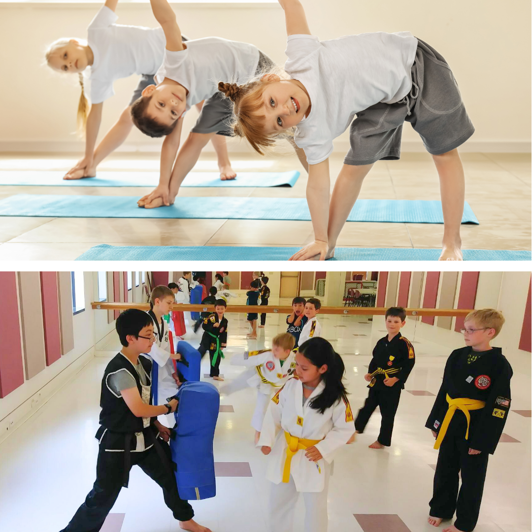 Kids Yoga and Martial Arts classes