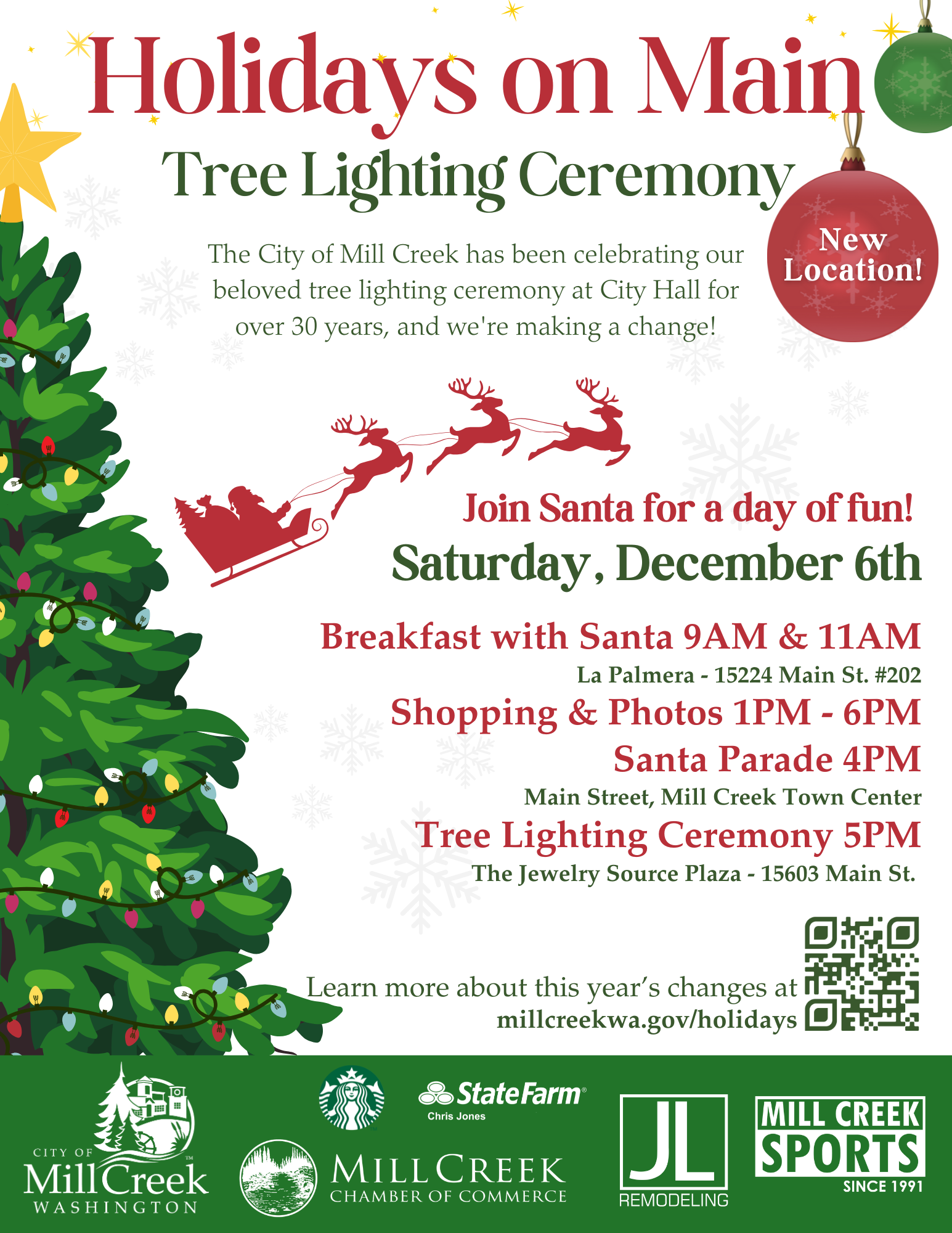 Holidays on Main 2025 Flyer