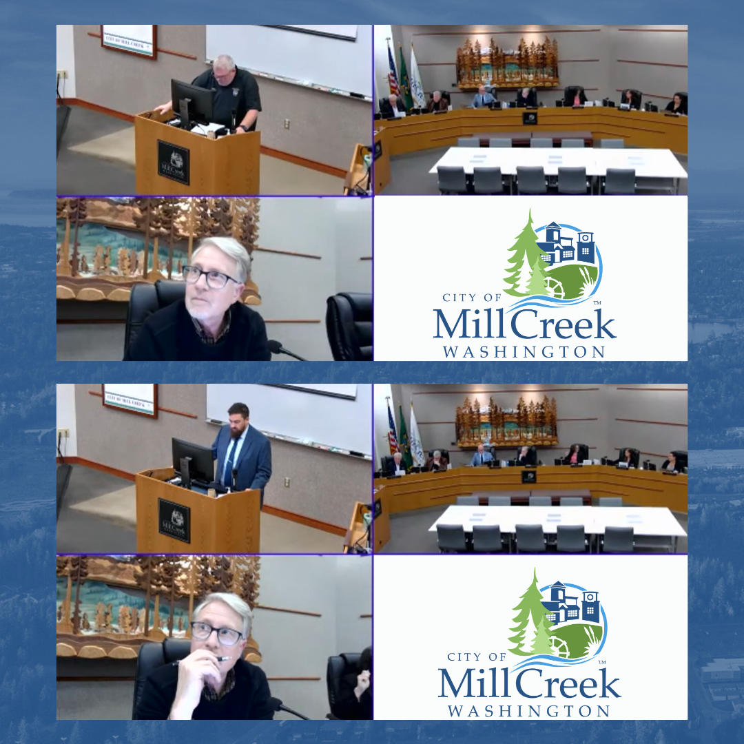 Mill Creek City Council Recap for November 25, 2025