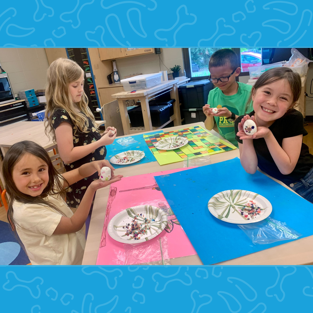 Digging Ancient Ruins kids showing off their finds!