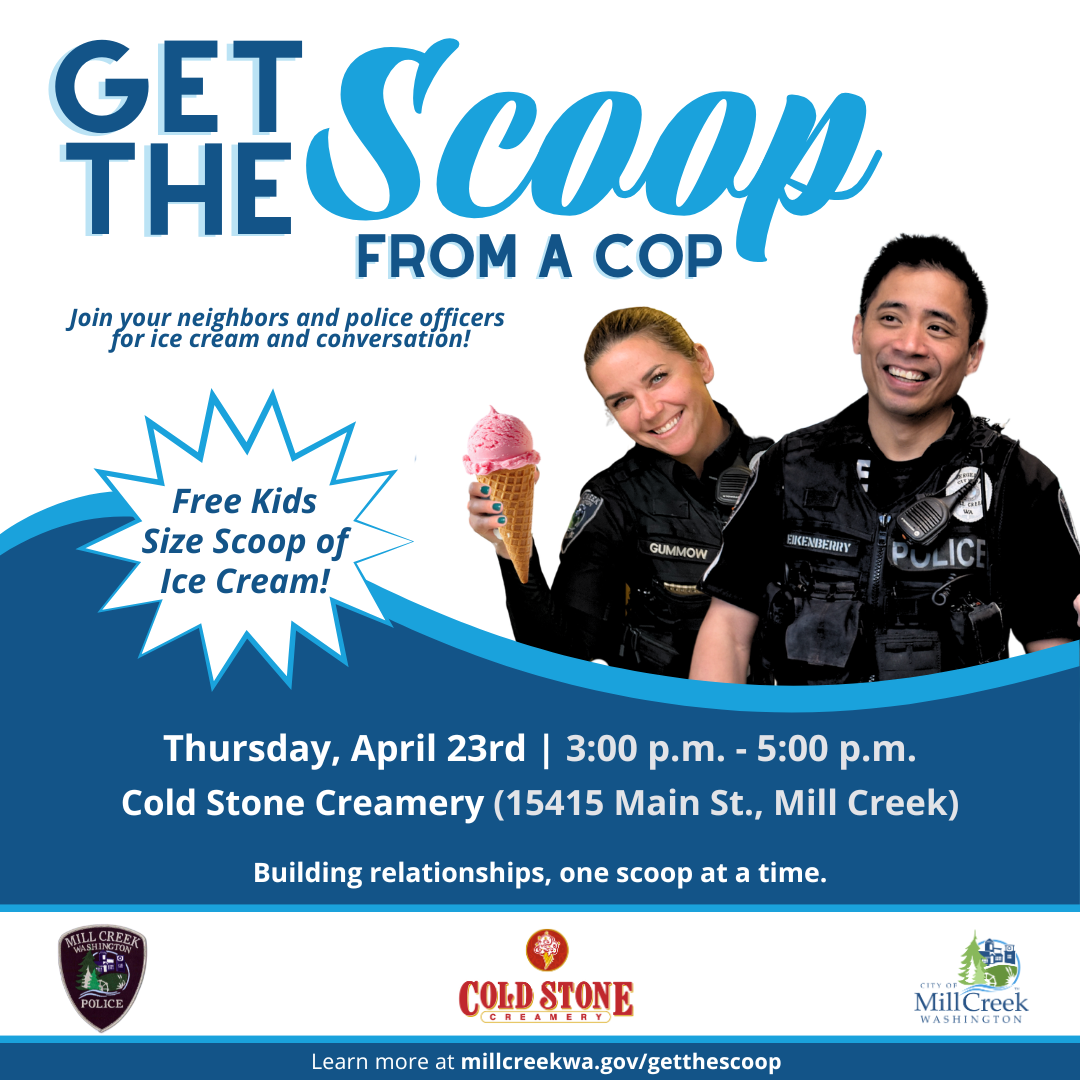 Get the Scoop from a Cop 2026 - Flyer Thumbnail