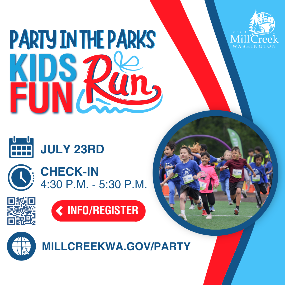Party in the Parks and Kids Fun Run Registration Opens June 25th