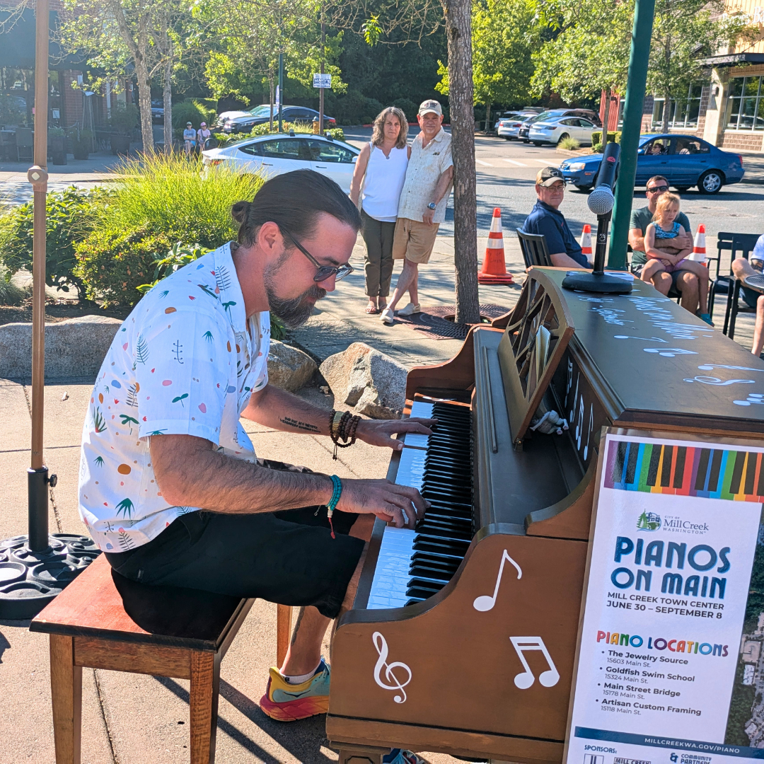 Pianos on Main Concert featuring Josh Rawlings.