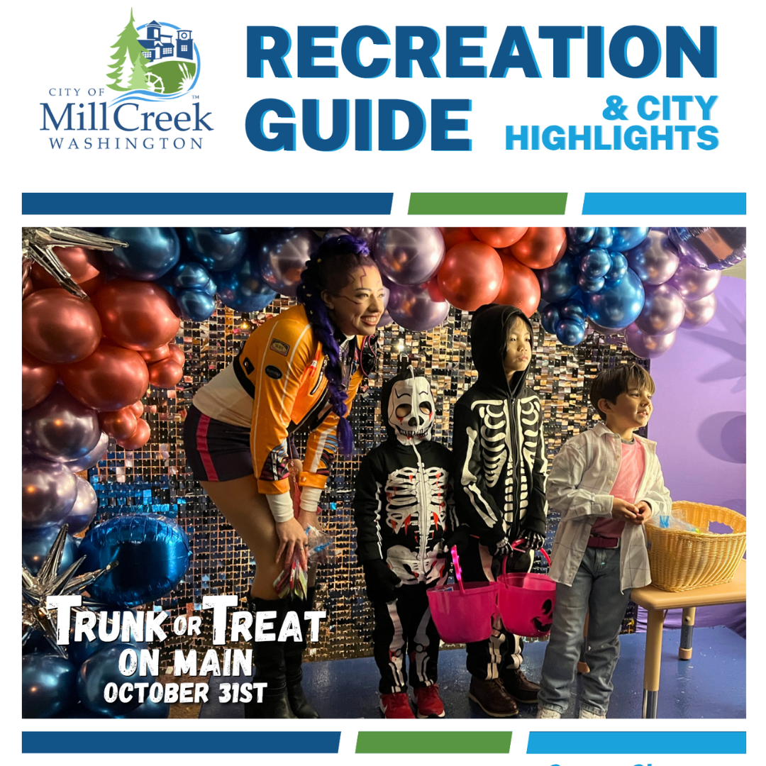 City of Mill Creek - Recreation Guide and City Highlights, Fall 2026