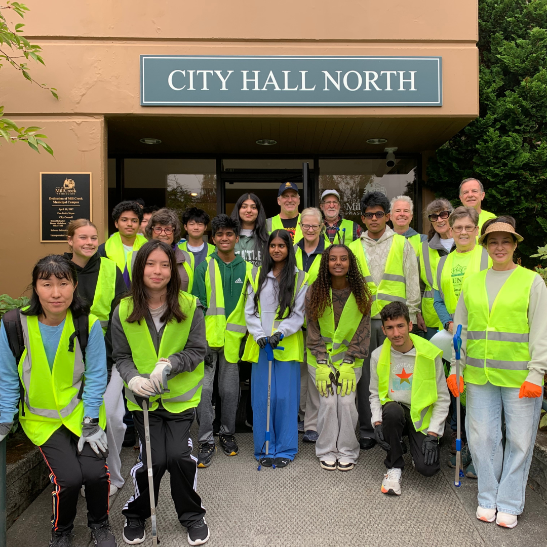 Volunteers for National CleanUp Day 2026