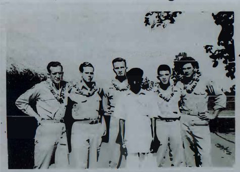 Chuck Robinette and friends, 1940s