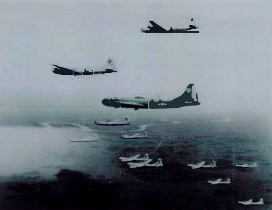 B-29 Bomber named "Black Magic"