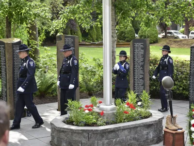Military members honor all who served during the 2024 Memorial Day Ceremony