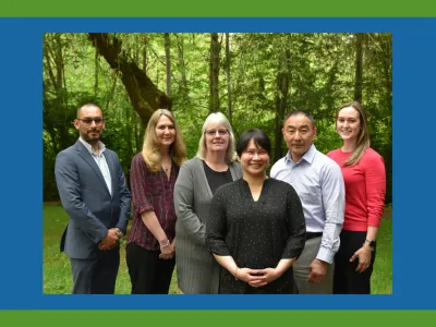 City of Mill Creek finance team ensemble photo.