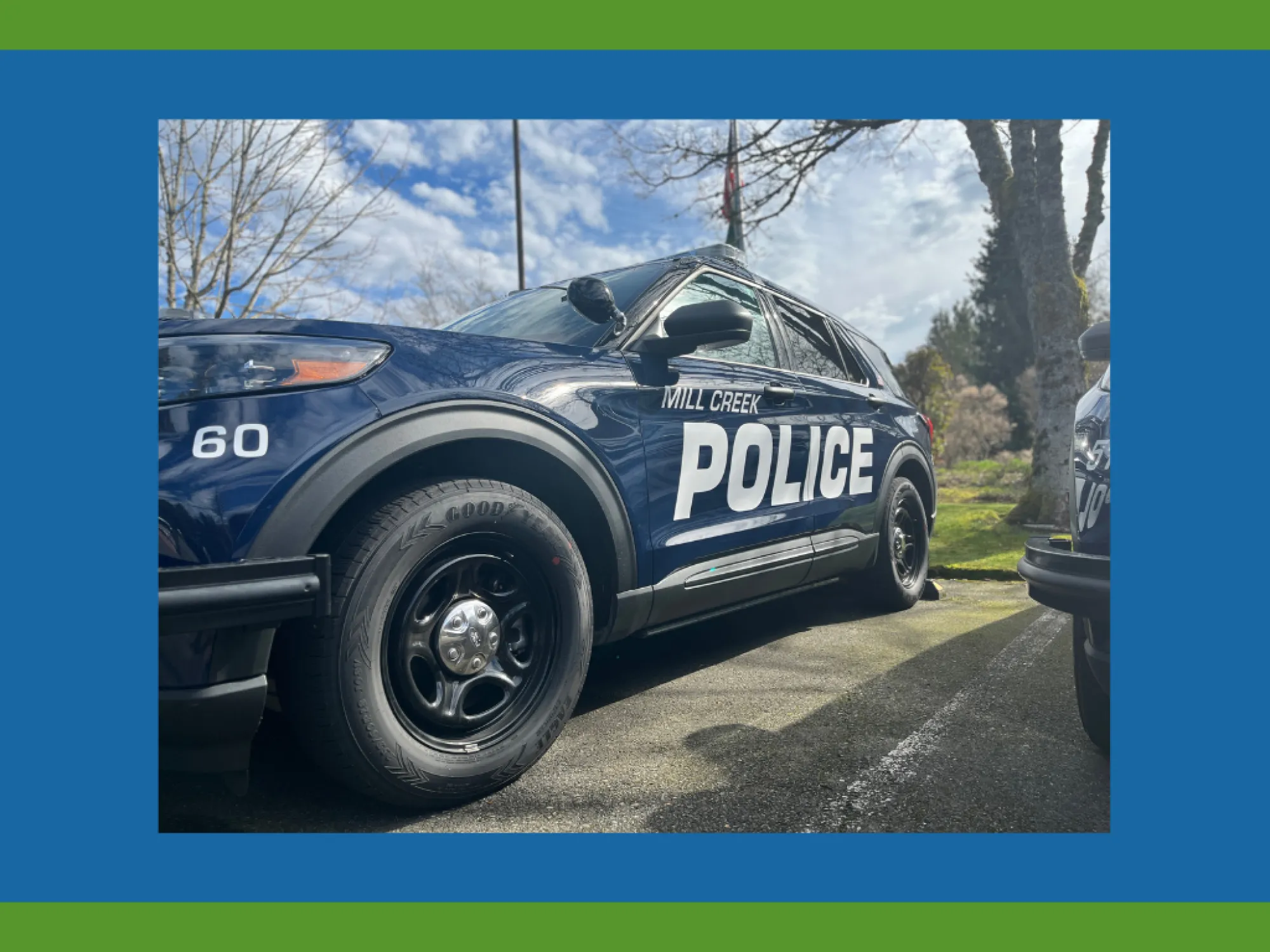 Civil Service Commission - Mill Creek PD vehicle