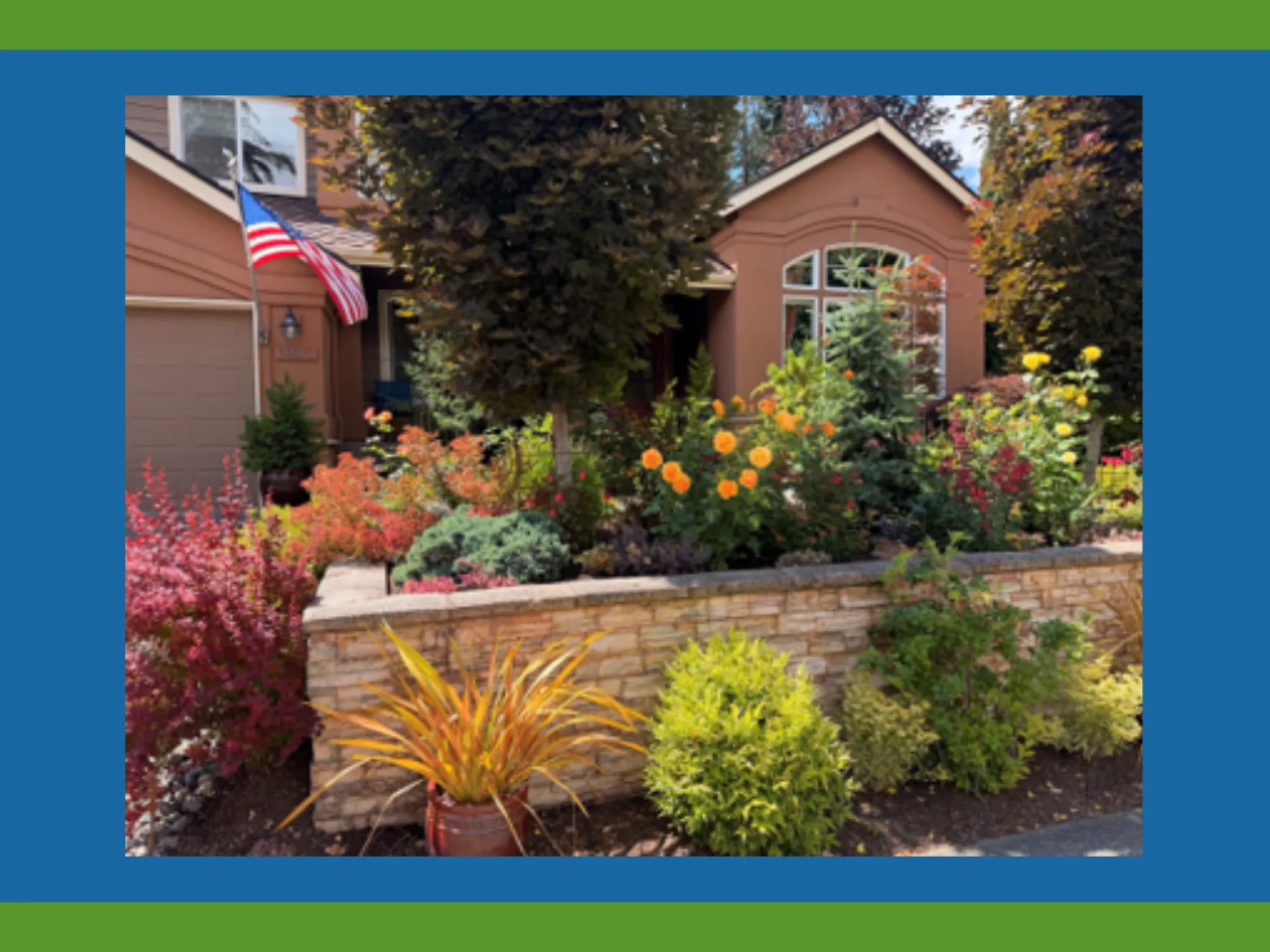 Great Garden Awards 2026 - Selected garden with autumnal colors.